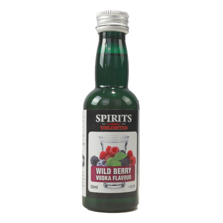 SPIRITS UNLIMITED WILDBERRY VODKA 50ml