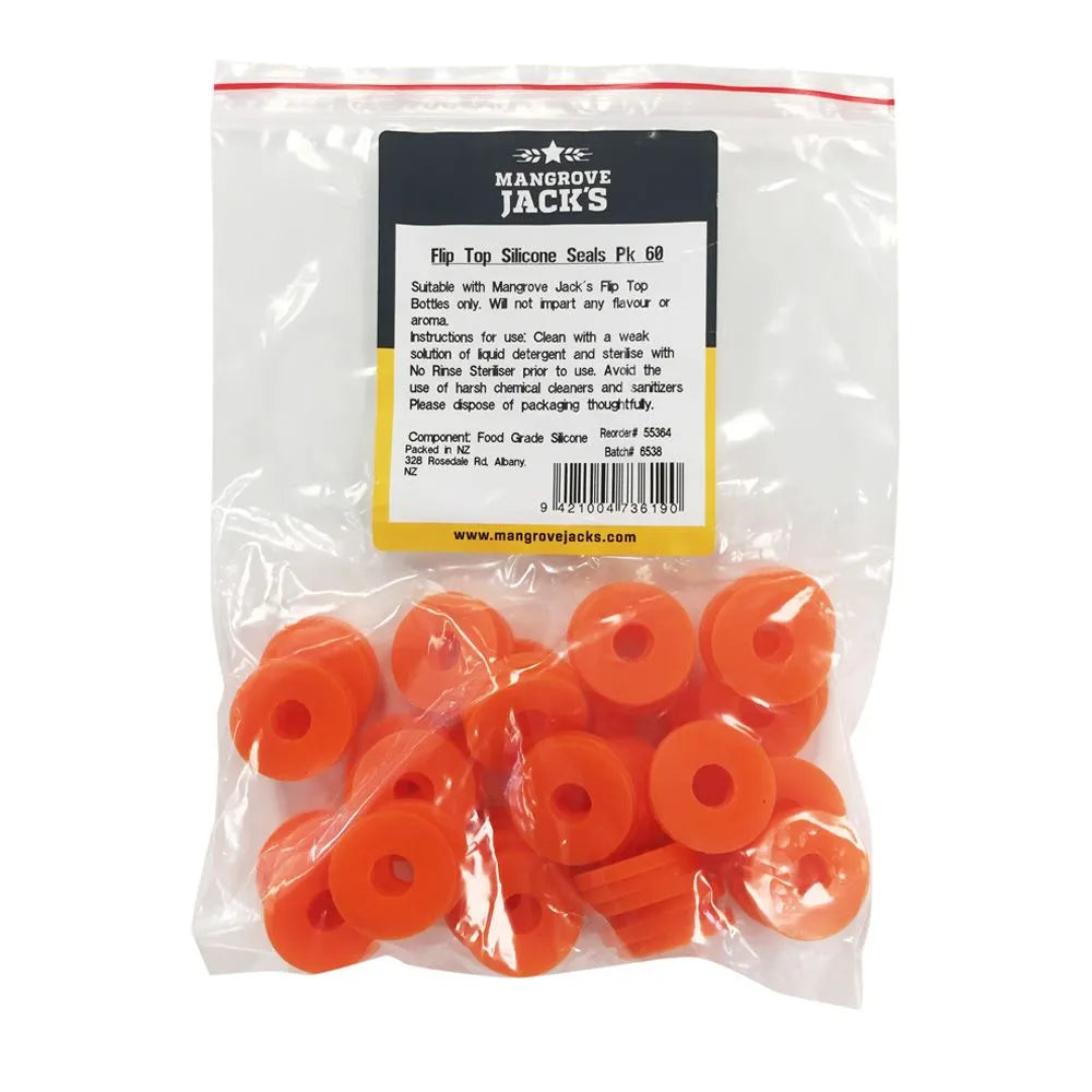 FLIP TOP SILICONE SEALS 60 PACK