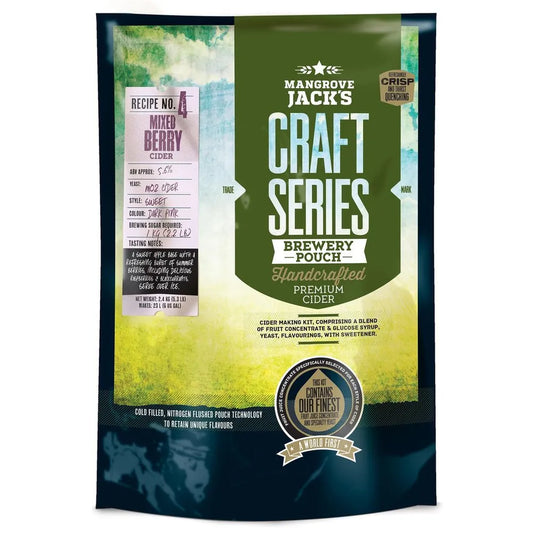 MANGROVE JACKS CRAFT SERIES MIXED BERRY CIDER 2.4kg