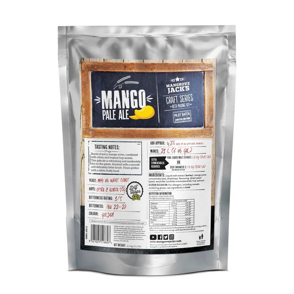 MANGROVE JACKS CRAFT SERIES MANGO PALE 2.5kg