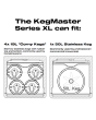 KEG KING KEGMASTER XL PREMIUM DOUBLE TAP