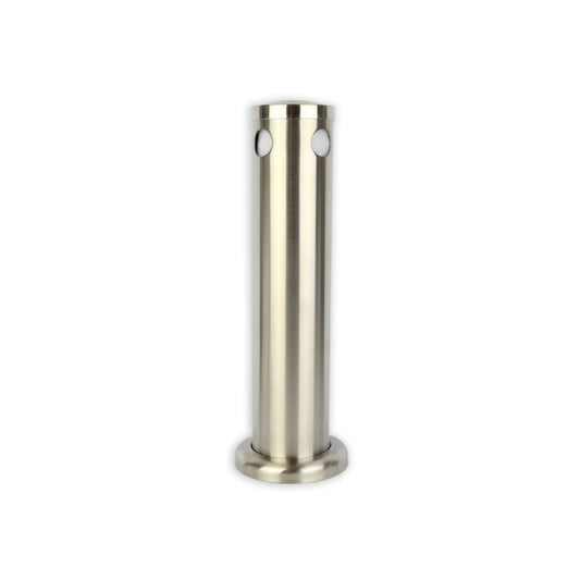 DOUBLE TAP Stainless Steel Tower - Column Only