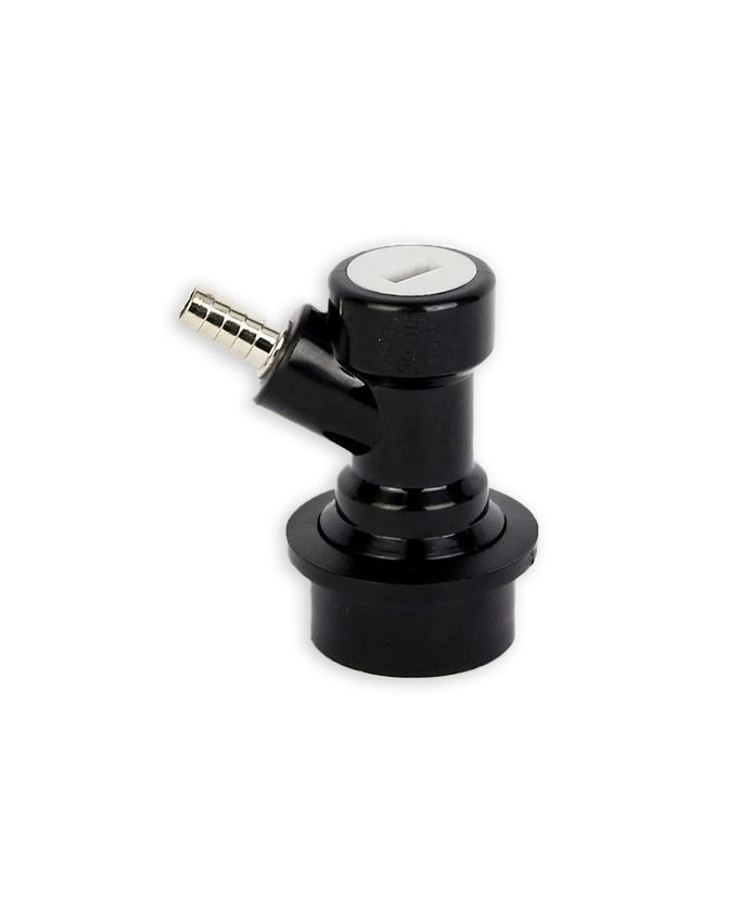 Premium Barbed Liquid Ball Lock Disconnect (Black)