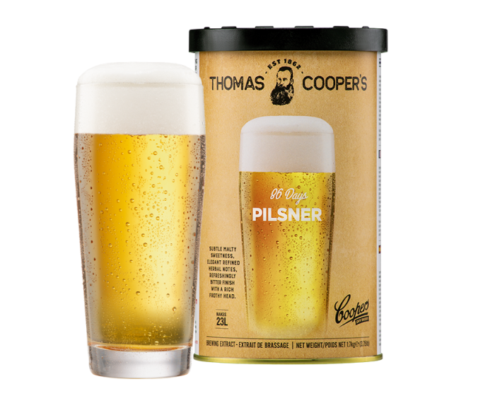THOMAS COOPERS 86 DAYS PILSNER 1.7kg