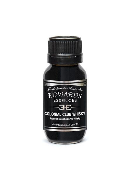 EDWARDS ESSENCES COLONIAL CLUB WHISKEY