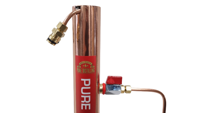 PURE DISTILLING REFLUX CONDENSER