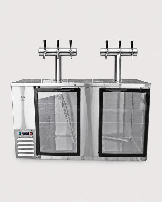 Super Deluxe XL Two Door Kegerator