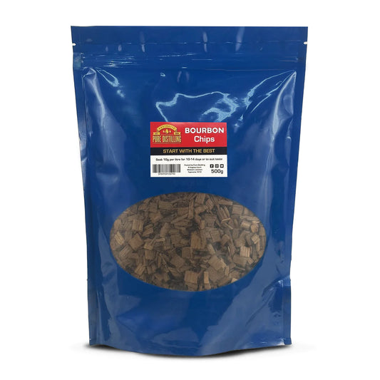 PURE DISTILLING BOURBON CHIPS 500g