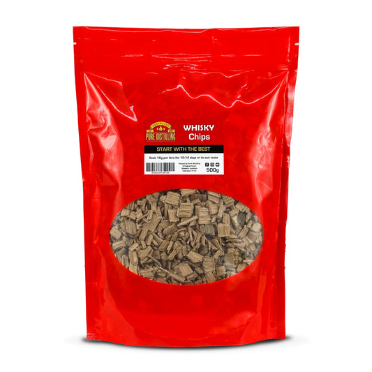 PURE DISTILLING WHISKEY CHIPS 500g