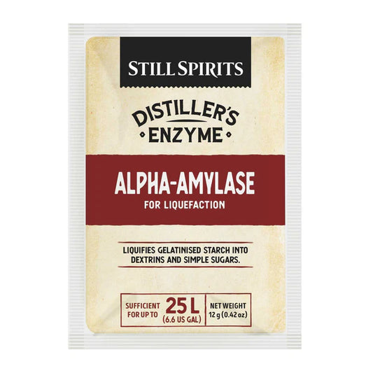 STILL SPIRITS DISTILLERS ENZYME ALPHA AMYLASE 12g