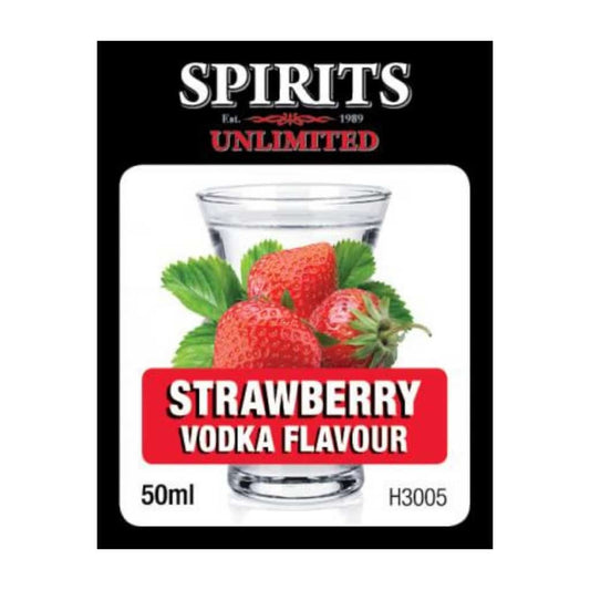 SPIRITS UNLIMITED STRAWBERRY VODKA 50ml