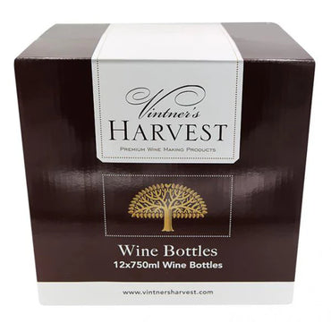 Vintner's Harvest Wine Bottles 12 x 750ml Bordeaux bottles