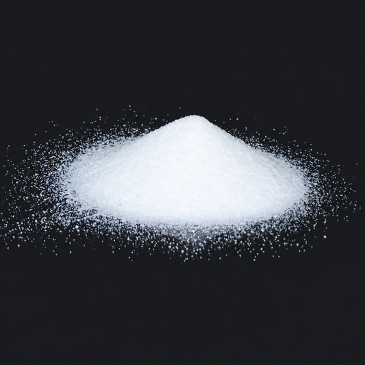 Citric Acid 100g on a full dark background