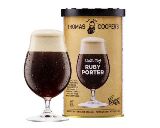 THOMAS COOPERS DEVILS HALF RUBY PORTER 1.7kg