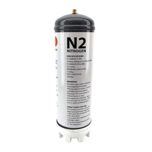 Disposable Gas Cylinder (N2) 2.2L Nitrogen