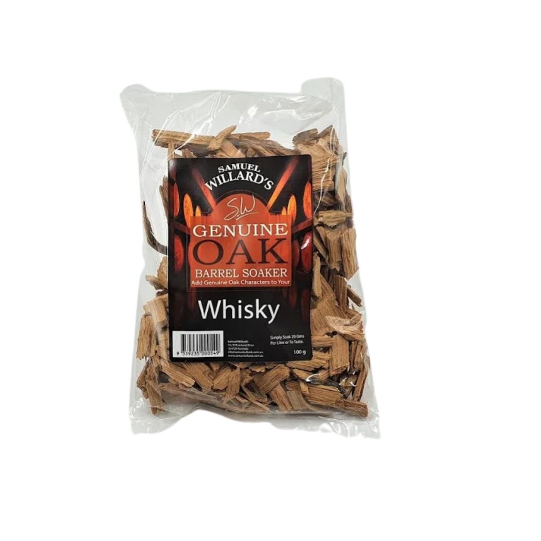 SAMUEL WILLARDS OAK BARREL WHISKEY SOAKERS 100g