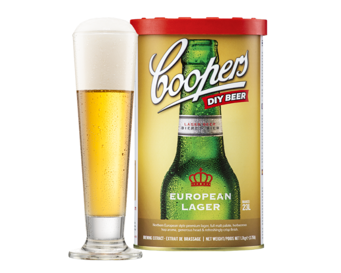 COOPERS EUROPEAN LAGER 1.7Kg