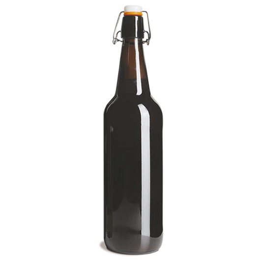 AMBER FLIP TOP BOTTLE 750ML