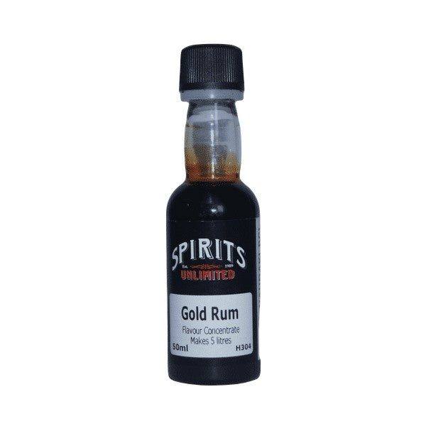 SPIRITS UNLIMITED TRADITIONAL GOLD RUM 50ml