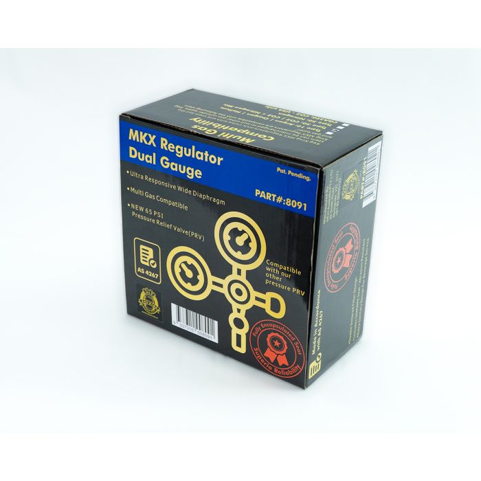 MKX Dual Gauge Regulator for CO2
