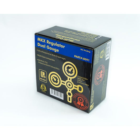 MKX Dual Gauge Regulator for CO2