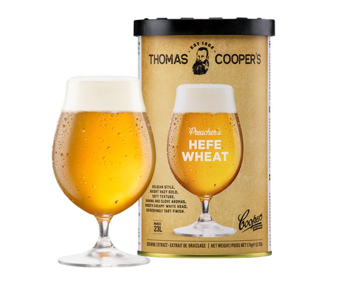 THOMAS COOPERS PREACHERS HEFE WHEAT 1.7kg
