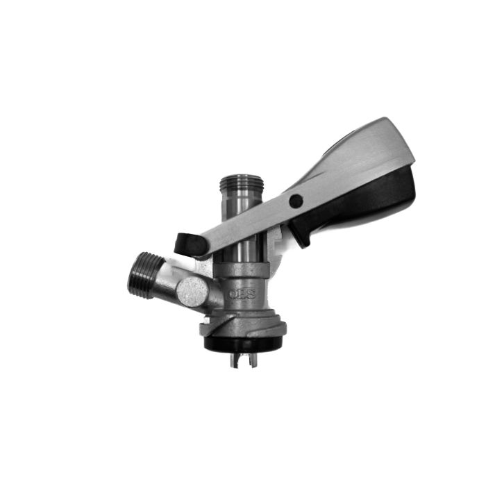 COUPLER S-TYPE IMPORTED KEG STAINLESS STEEL