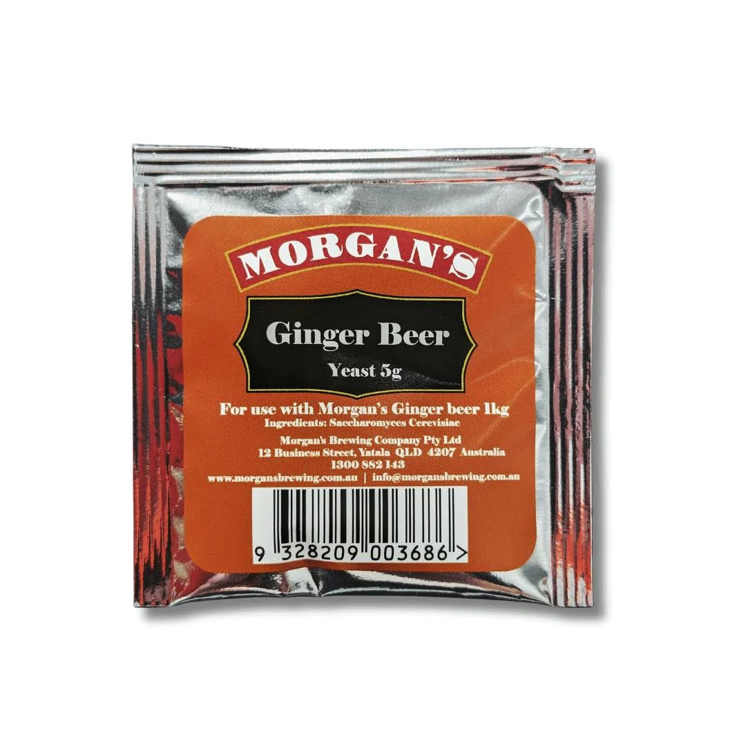 MORGANS GINGER BEER YEAST 5g