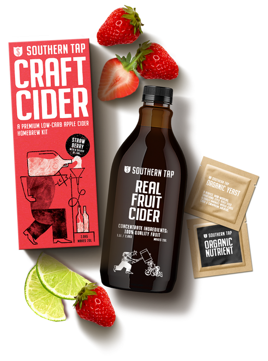 Southern Tap Strawberry Cider Kit 2.0kg