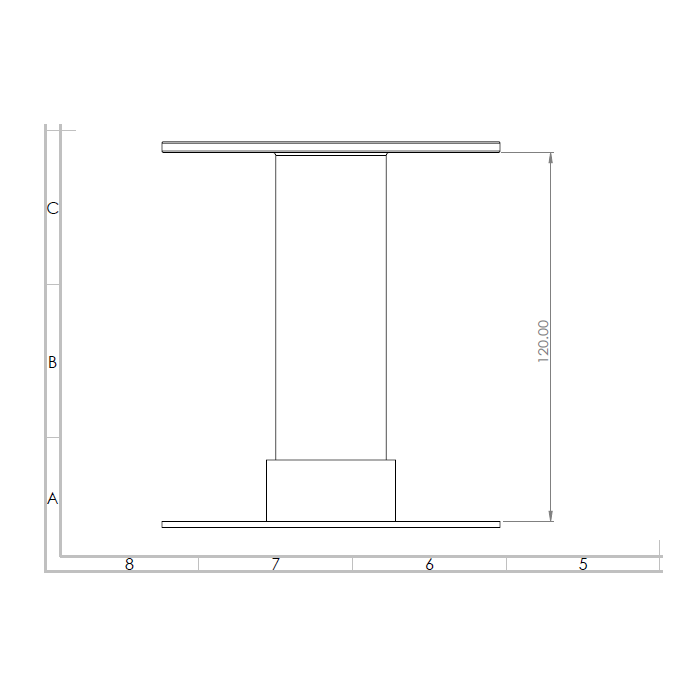 Keg Master Under bench telescopic SS font adaptor