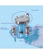 Apollo Stainless Steel Pressure Lid (2in Tri-Clover)