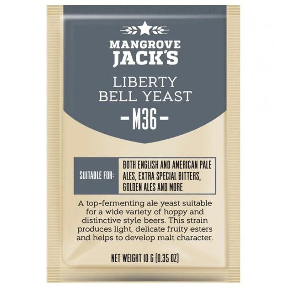 MANGROVE JACKS CRAFT SERIES M36 LIBERTY BELL ALE YEAST 10g