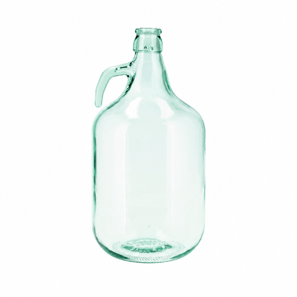 5L glass demijohn with more space around it