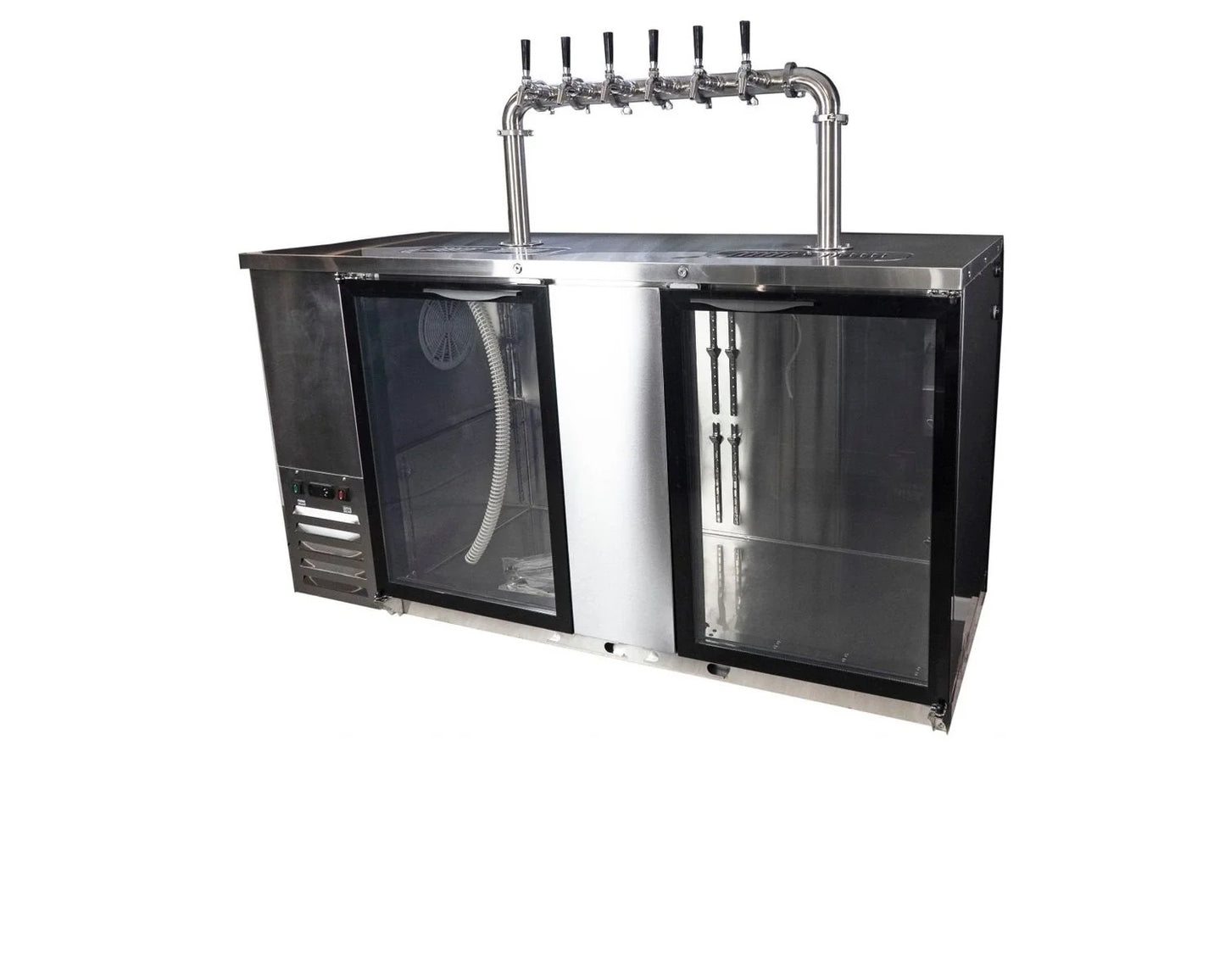 Super Deluxe XL Two Door Kegerator