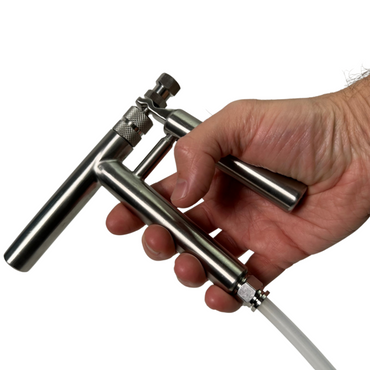 PREMIUM PLUTO GUN STAINLESS Steel with push in fitting