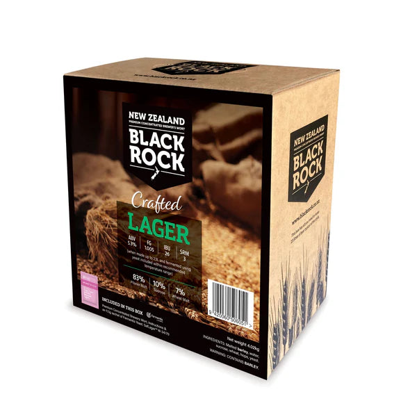 BLACK ROCK CRAFTED BIB LAGER - 4.6kg