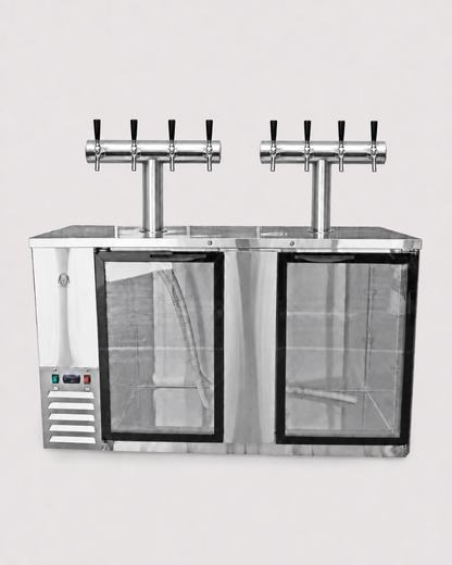 Super Deluxe XL Two Door Kegerator