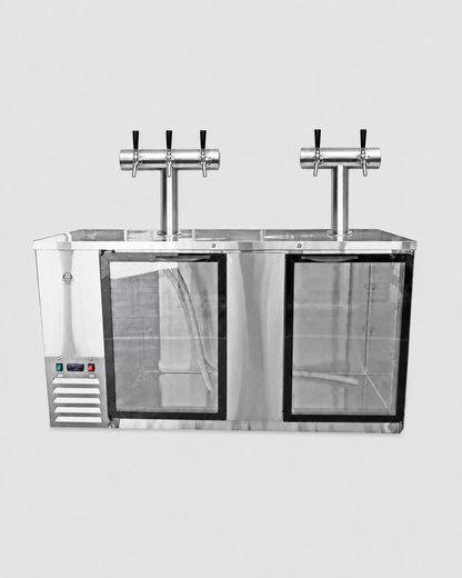 Super Deluxe XL Two Door Kegerator