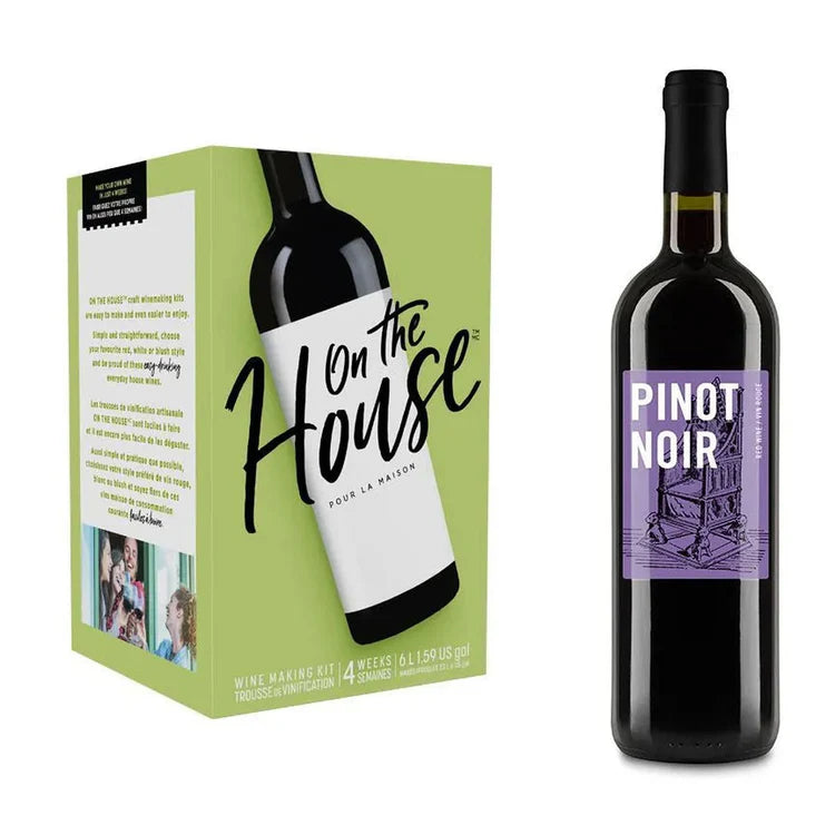On The House Pinot Noir Style Wine Kit