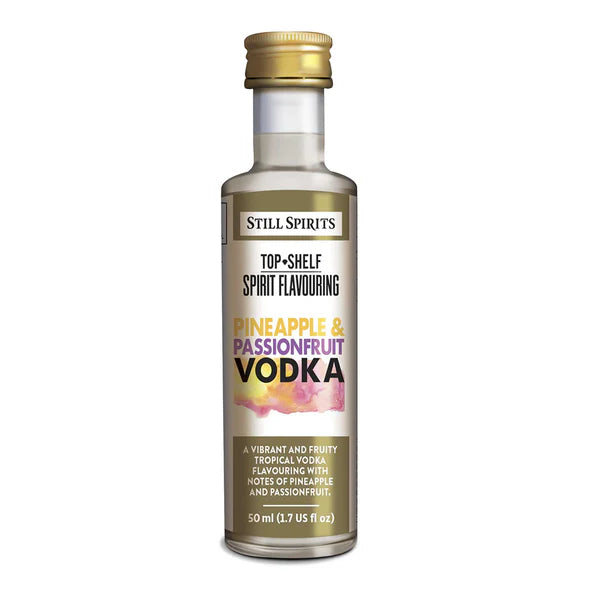 STILL SPIRITS TOP SHELF Pineapple & Passionfruit. Vodka