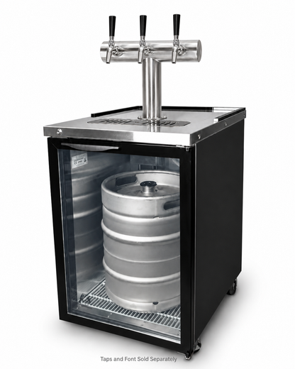Super Deluxe One Door Kegerator