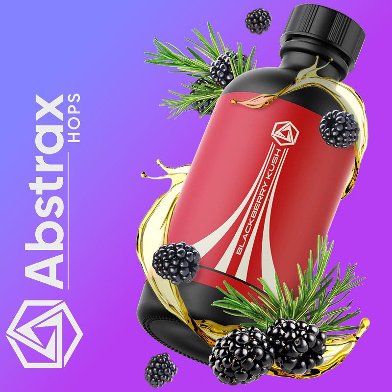 Abstrax BrewGas – Cannabis Terpene: BlackBerry Kush (5ml)