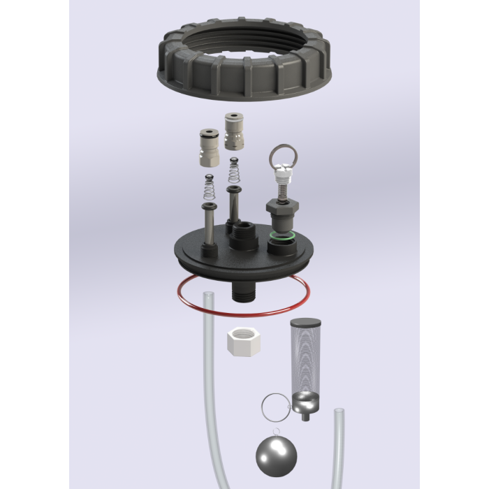Chubby Apollo 30L Pressure Fermenter with Wide Mouth and Integrated Handles