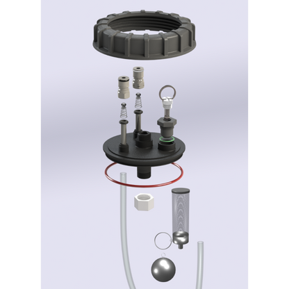 Chubby Apollo 30L Pressure Fermenter with Wide Mouth and Integrated Handles