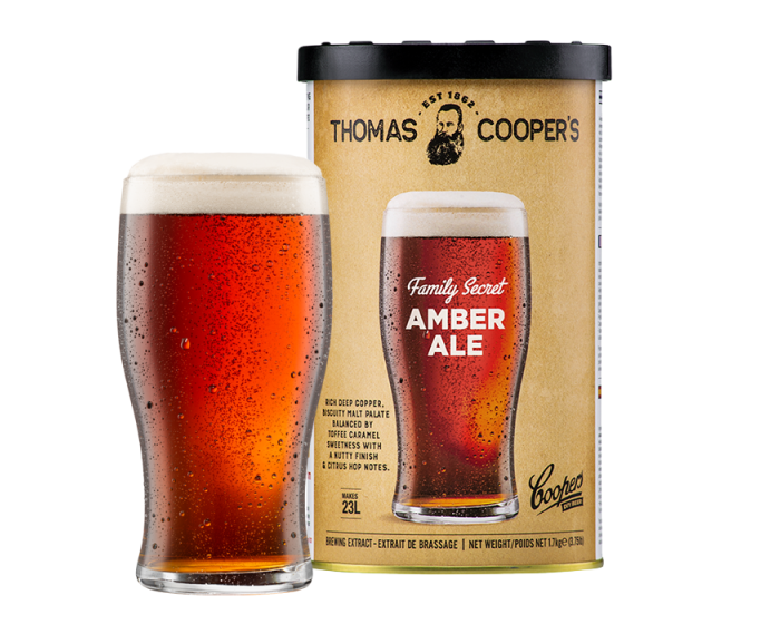 THOMAS COOPERS FAMILY SECRET AMBER ALE 1.7kg