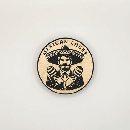 Mexican Lager Insert for Kegerator Handle