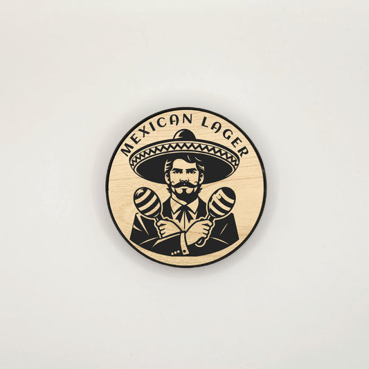 Mexican Lager Insert for Kegerator Handle