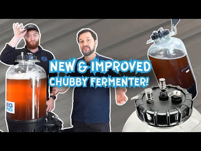 Chubby Apollo 30L Pressure Fermenter with Wide Mouth and Integrated Handles