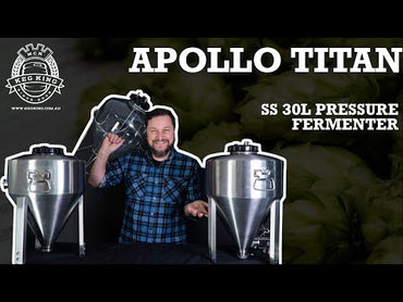 Apollo TITAN 30L Stainless Steel Pressure Fermenter